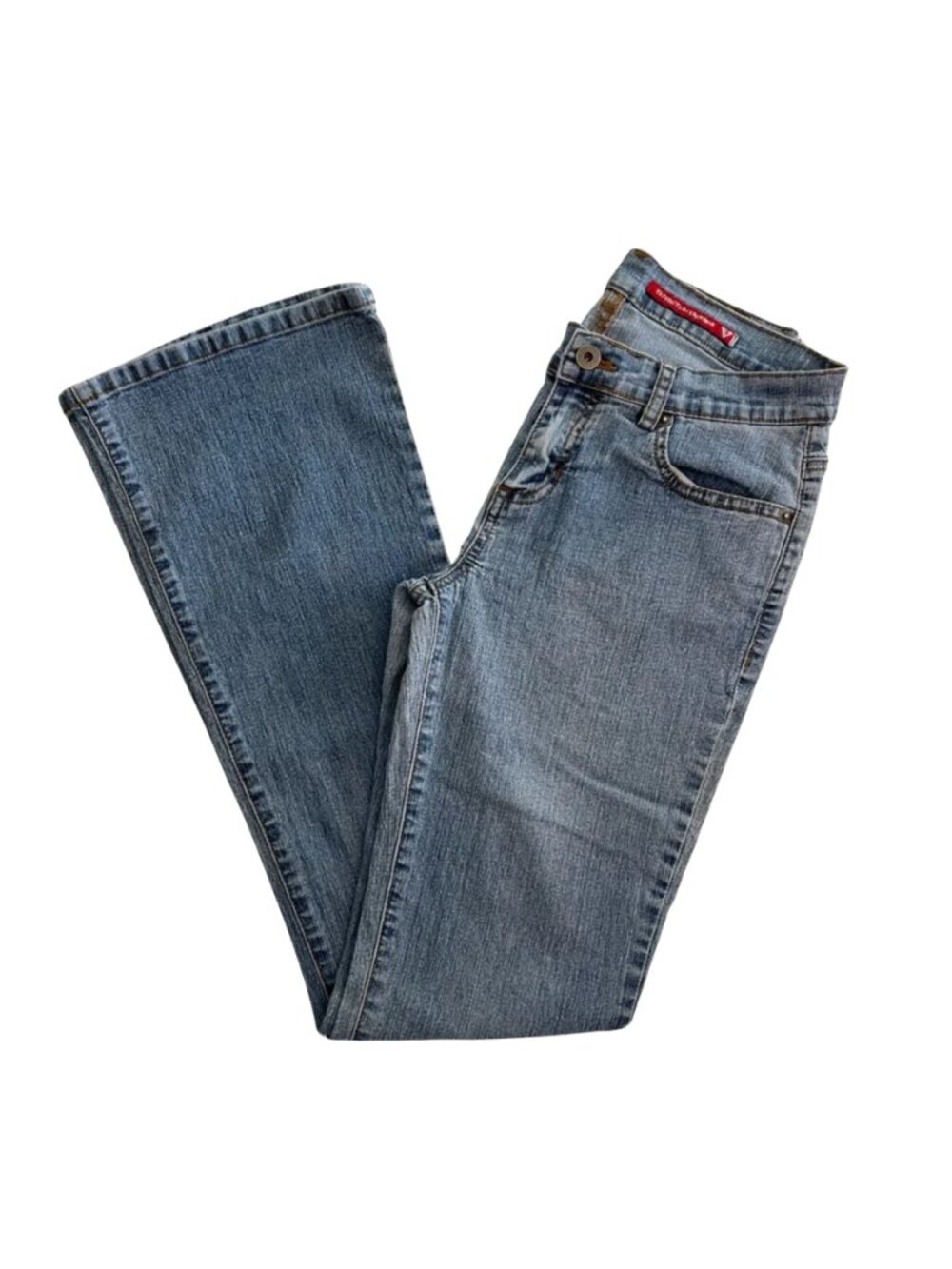GUESS Stretch Bootcut Jeans Womens Size 27 Blue Denim Y2K Casual